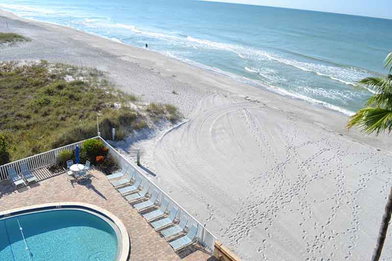 Pool and Beach View